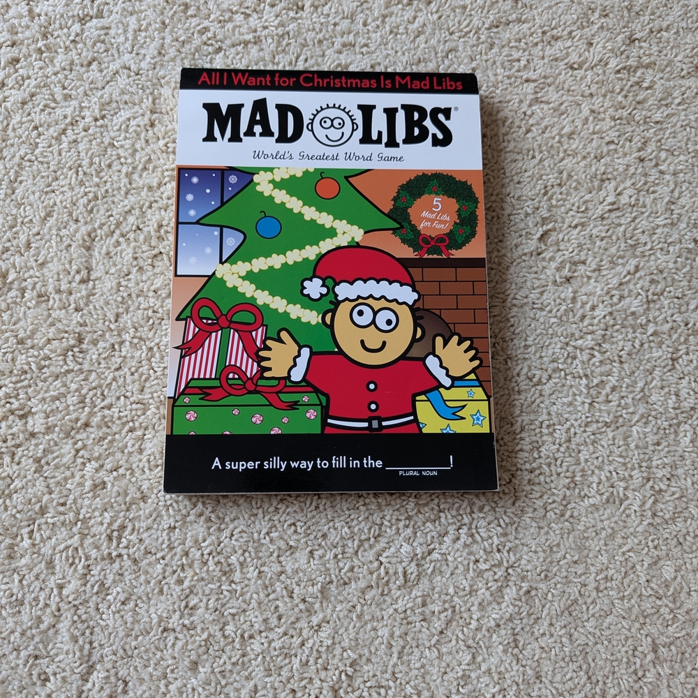 Mad Libs Christmas Edition Book